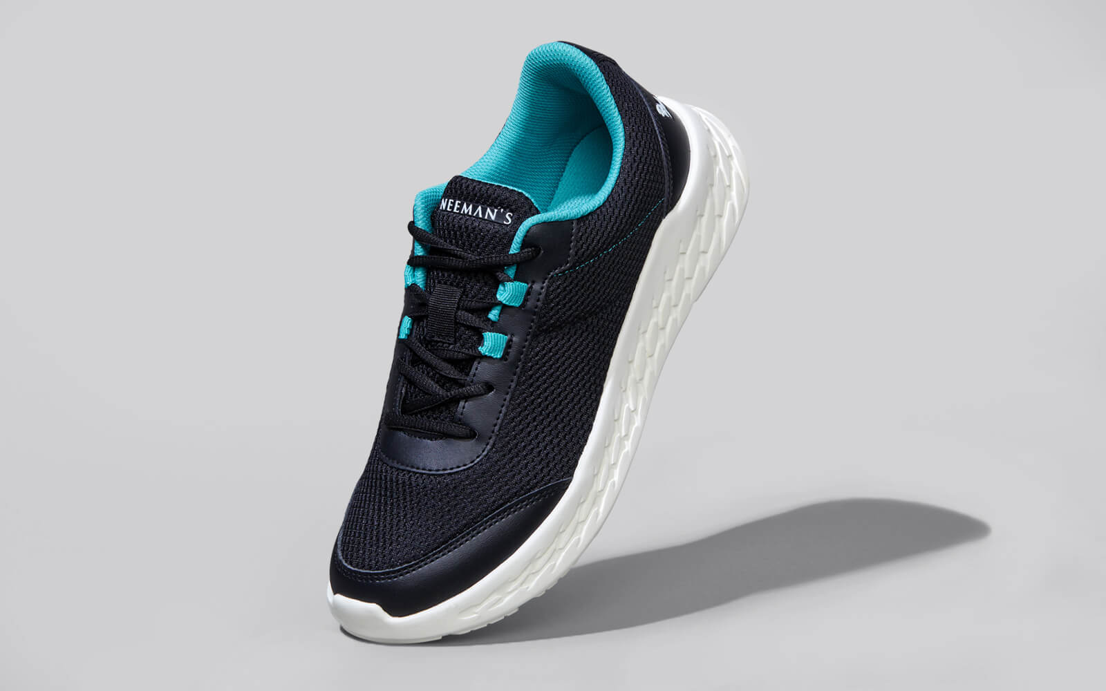 Relaxed Sporties : Black-Teal by My Store