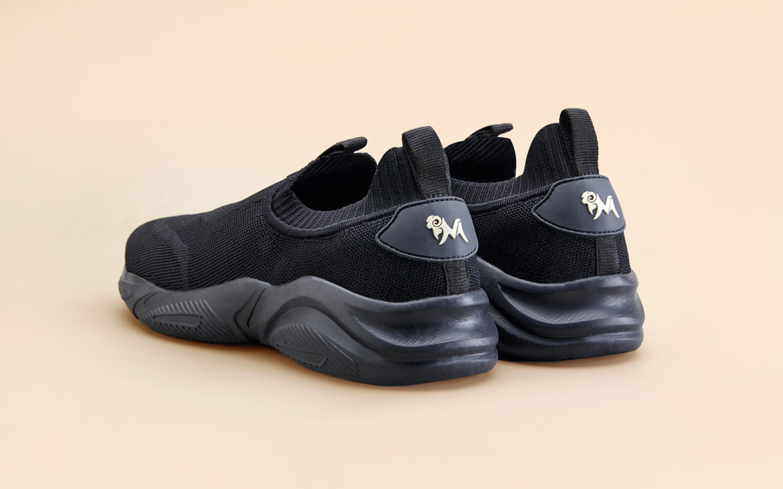 Sole Max Slip Ons : Ultra Black by My Store