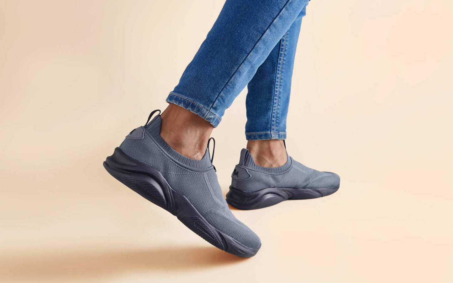 Sole Max Slip-Ons – Ultra Grey | Lightweight Everyday Slip-On Shoes for Men & Women