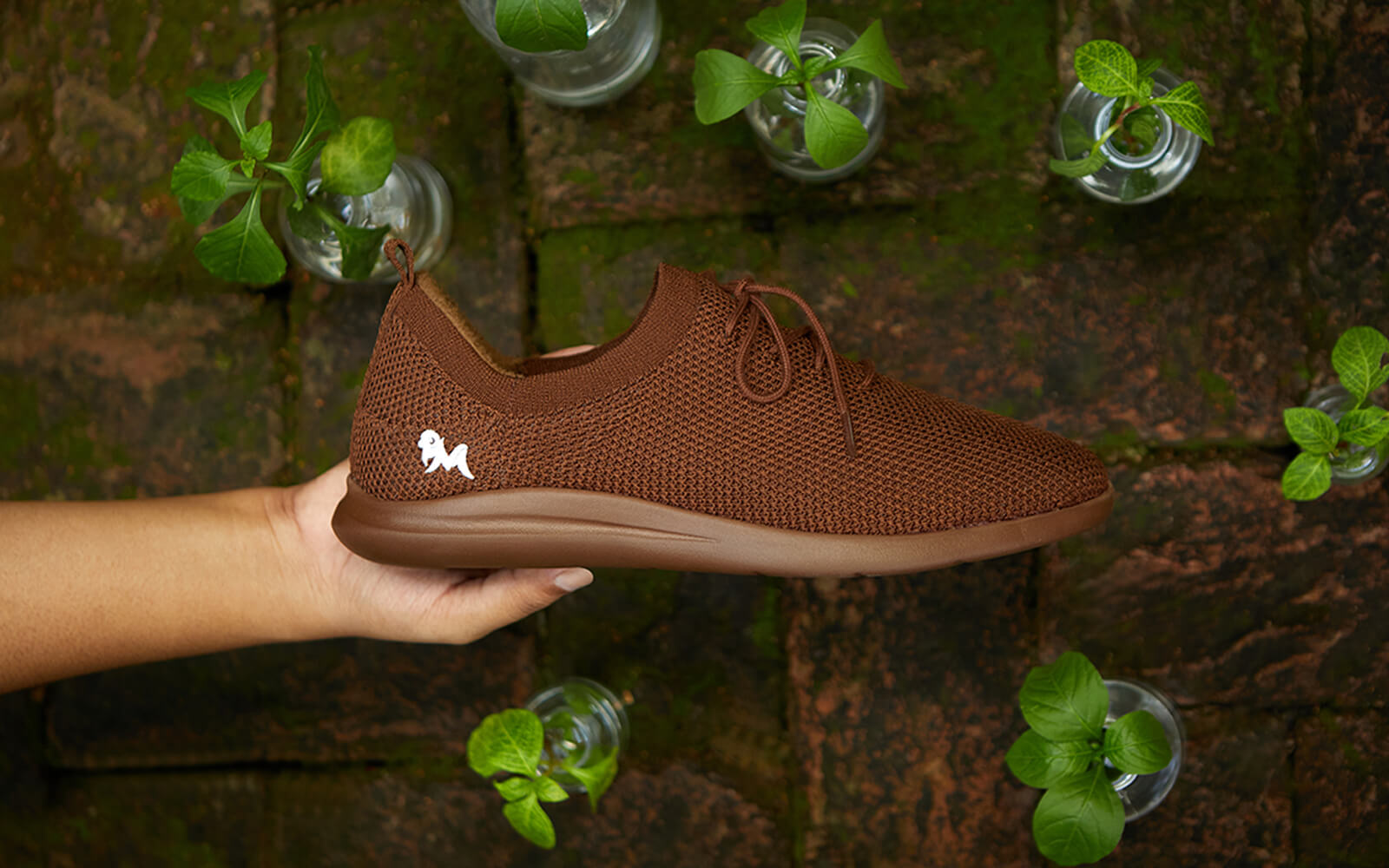 ReLive Knit Sneakers (Limited Edition) : Copper Brown by My Store