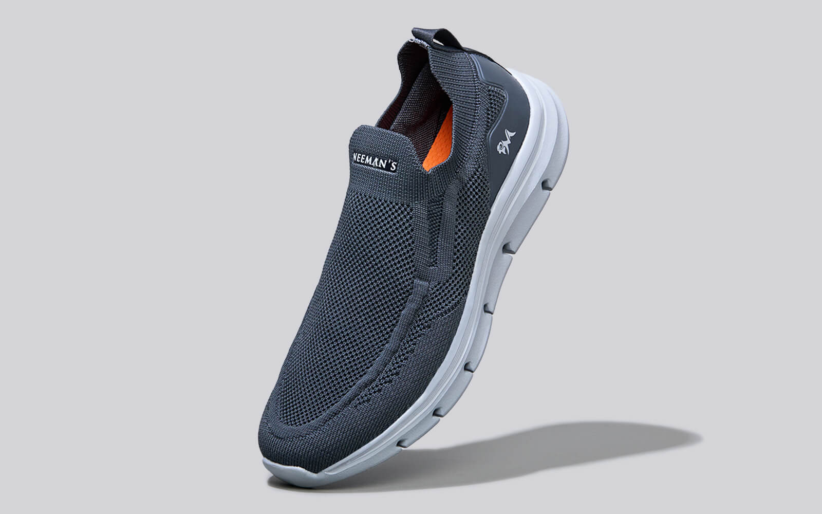 Breathe Ease Slip Ons : Grey by My Store