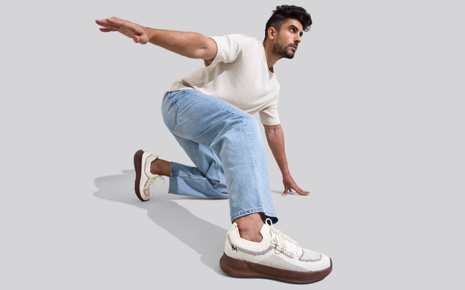 Begin Walk Leap : Ivory Brown by My Store