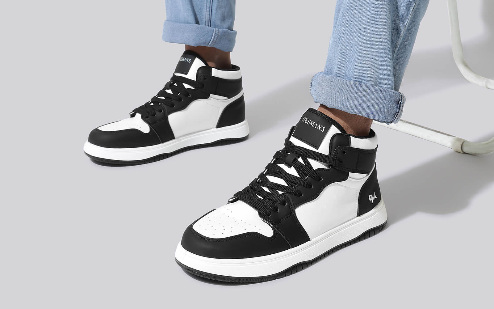 Character High Top : Black-White by My Store