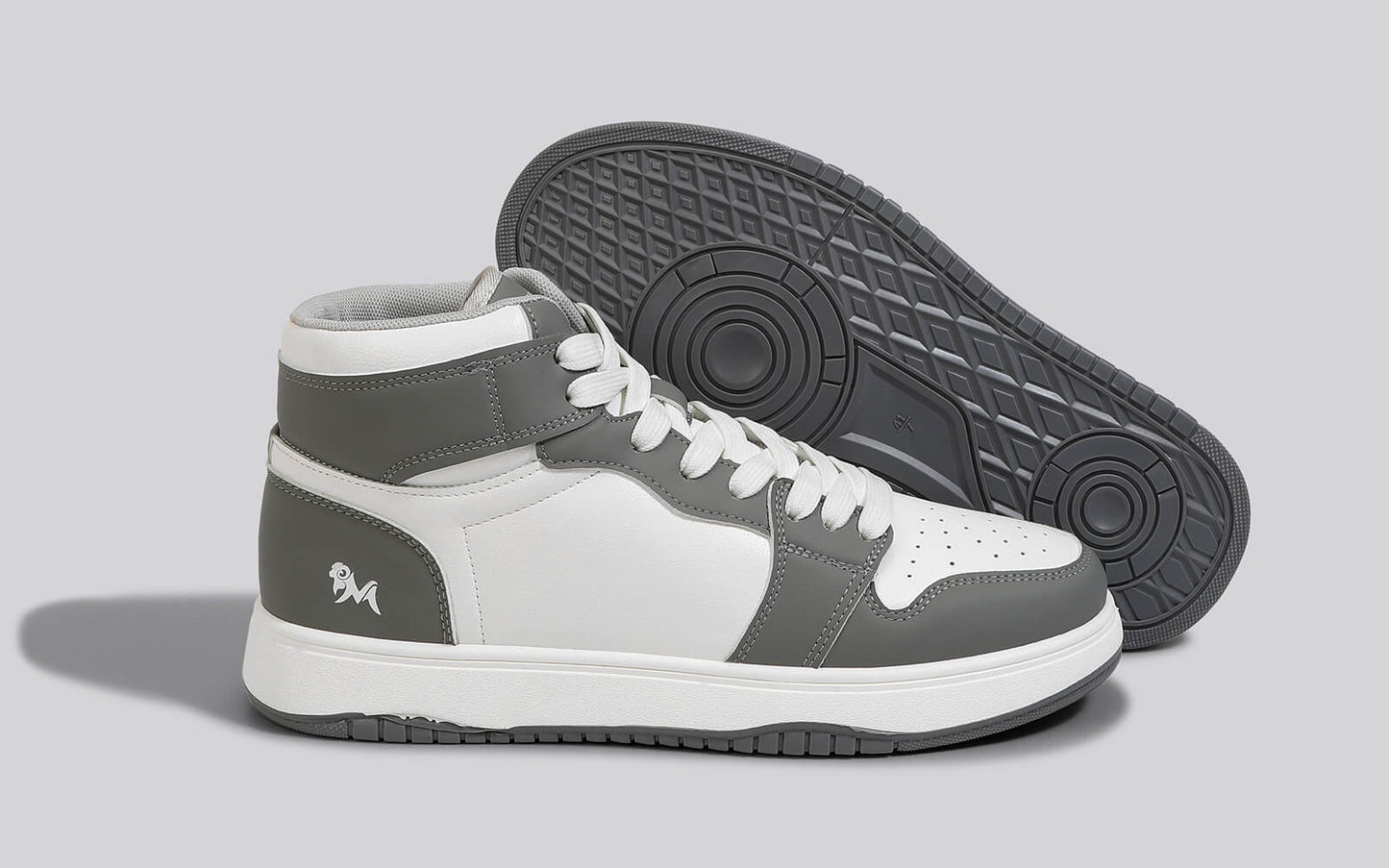 Character High Top : Grey-White by My Store