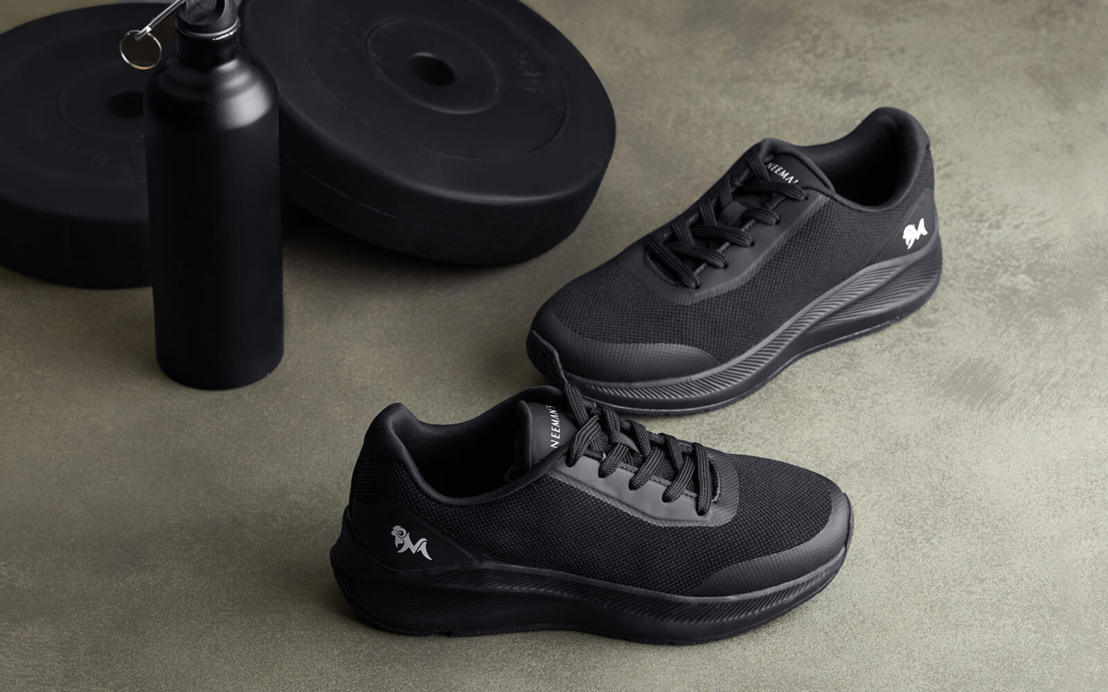 Casual Trainers : Classic Black by My Store