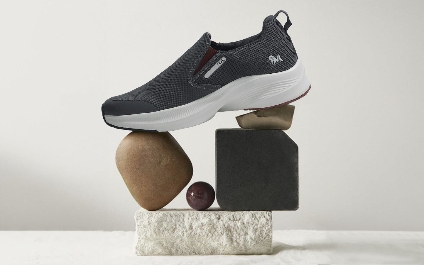 The Dependables : Dark Grey-Maroon by My Store