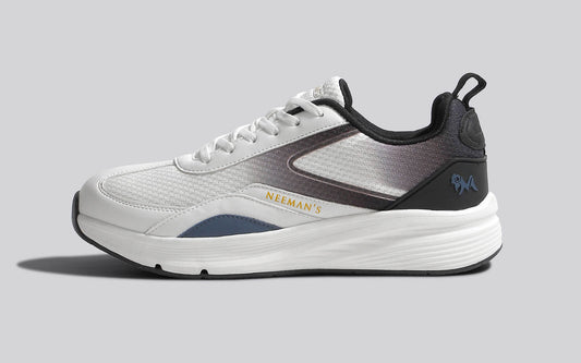 Light Trainers : White-Black by My Store