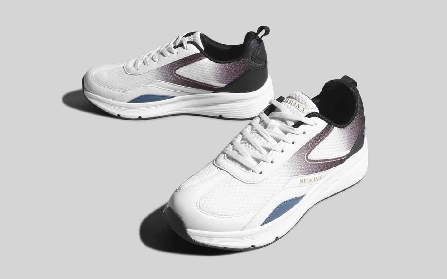 Light Trainers : White-Black by My Store