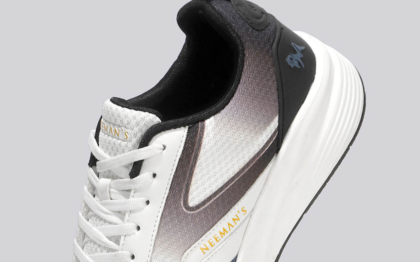 Light Trainers : White-Black by My Store