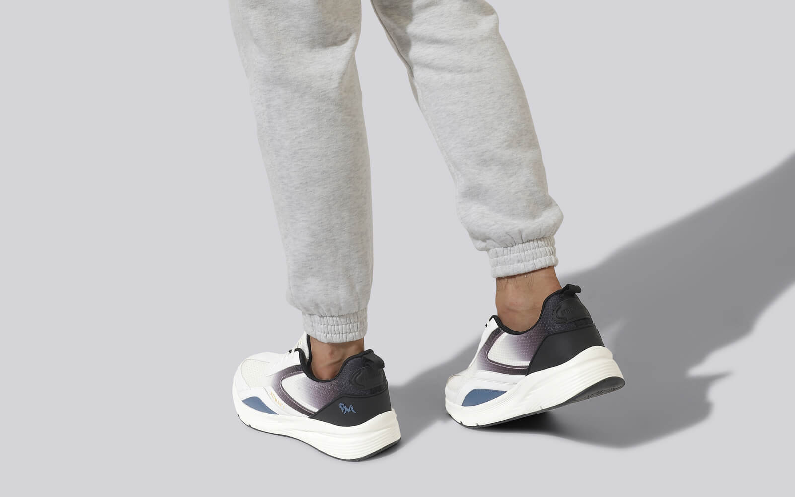 Light Trainers : White-Black by My Store