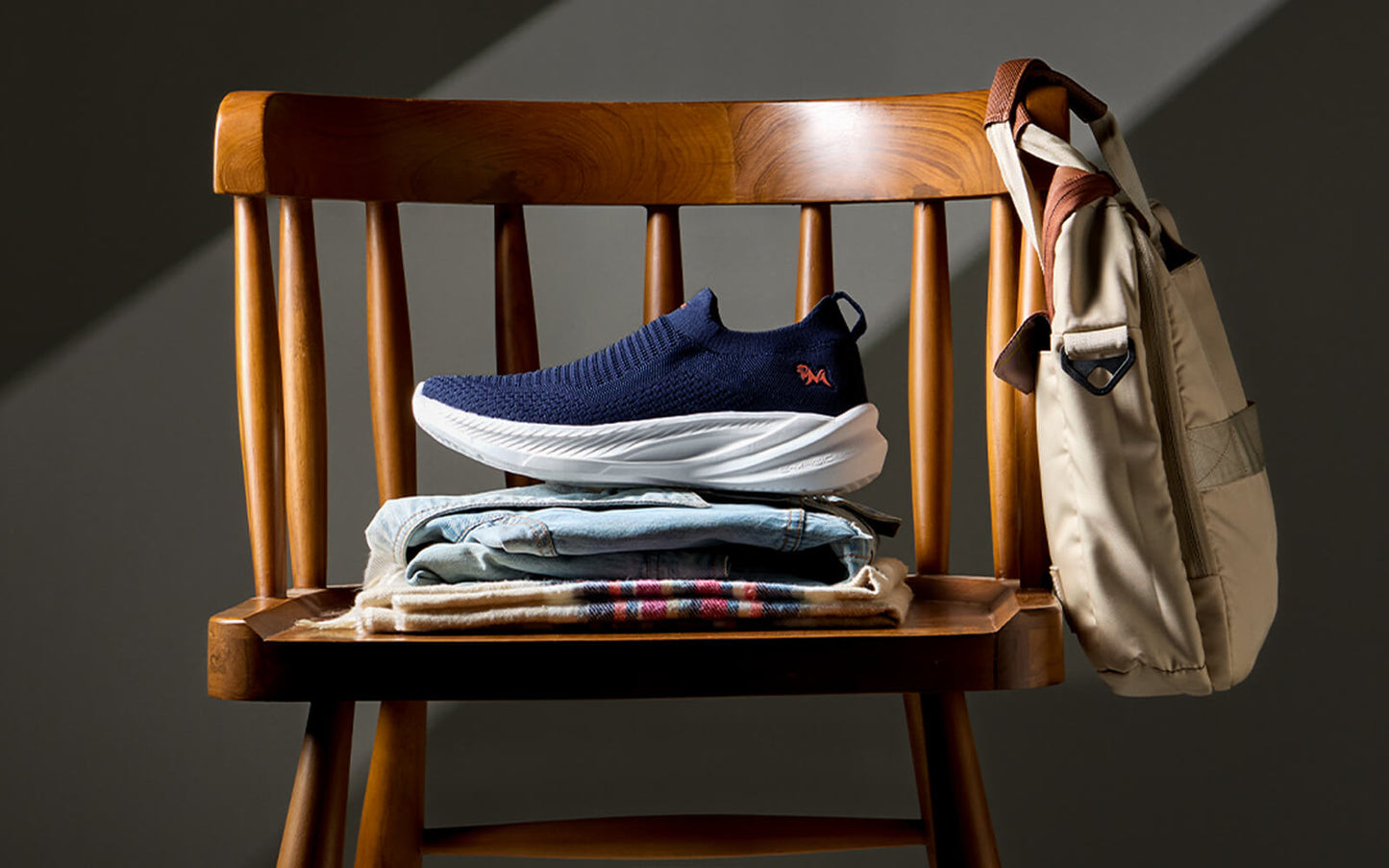 Max Cushy Slip Ons : Blue by My Store