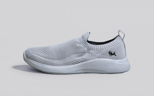 Everyday Basic Slip Ons : Light Grey by My Store