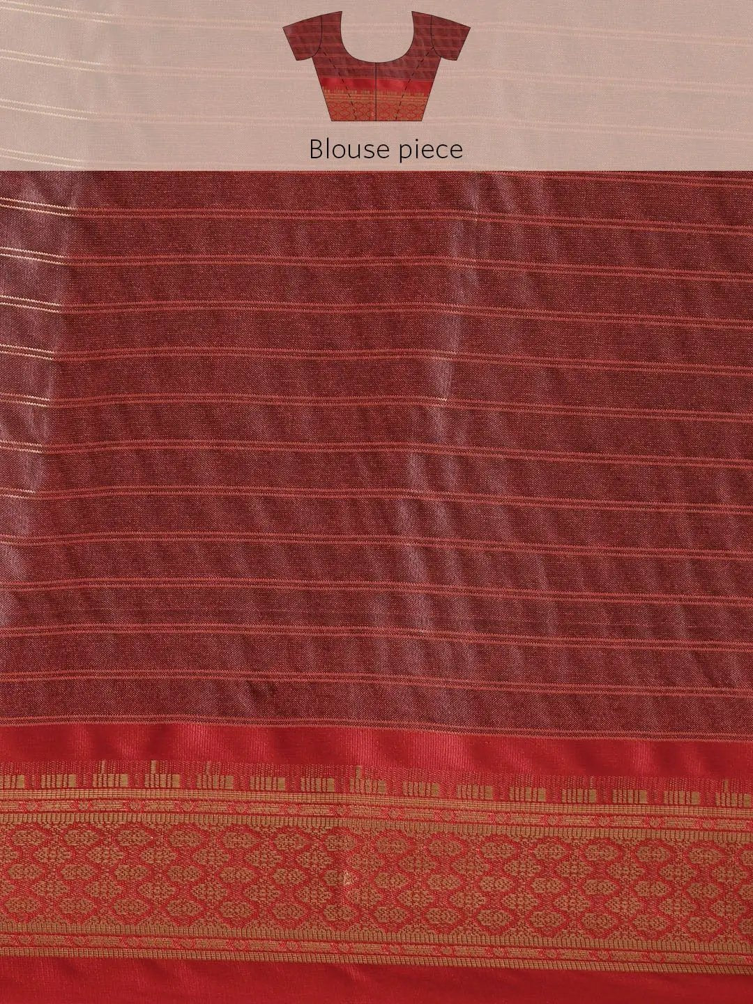 Black Colour Check Zari Weaving Design Uppada Cotton Silk Saree