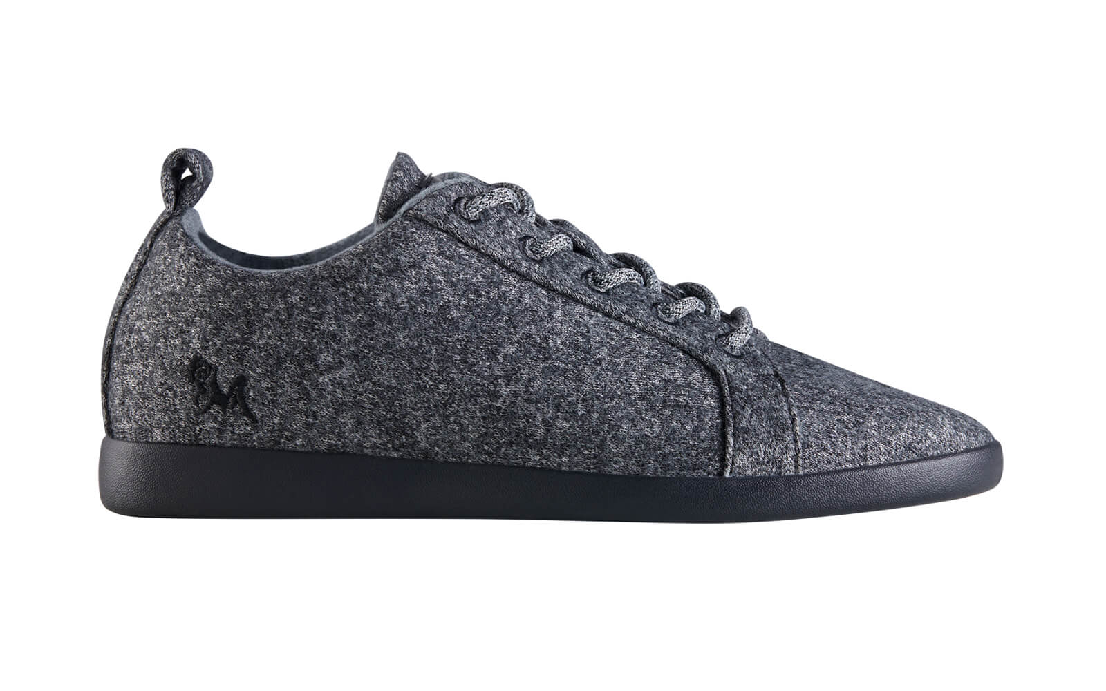 Wool Classic Sneakers : Grey Melange by My Store