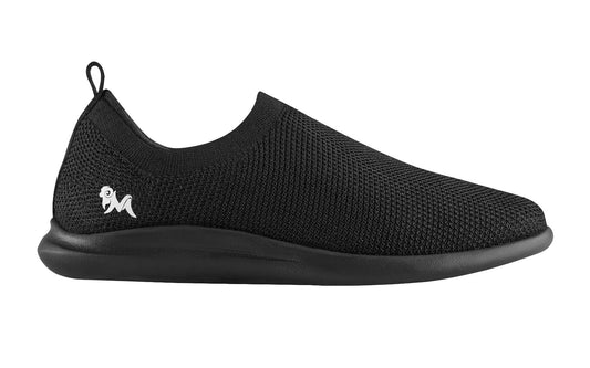 ReLive Knit Slip Ons : Hale Black by My Store