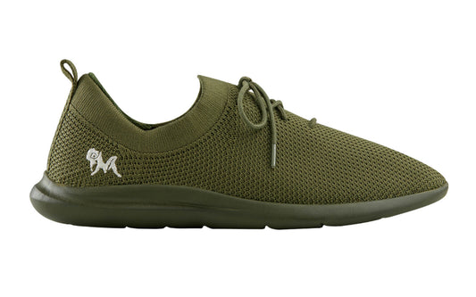 ReLive Knit Sneakers : Olive Green by My Store