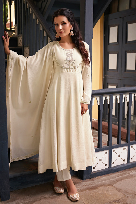 Weding Wear Round Neack Kurta Set