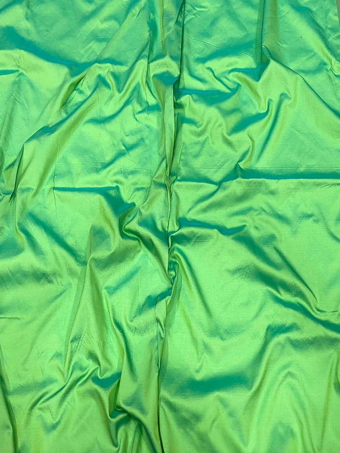 Mint Green Elegance Kanjivaram Saree by My Store