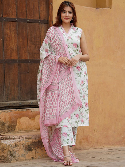 Summer Collection Cotton Kurta Set