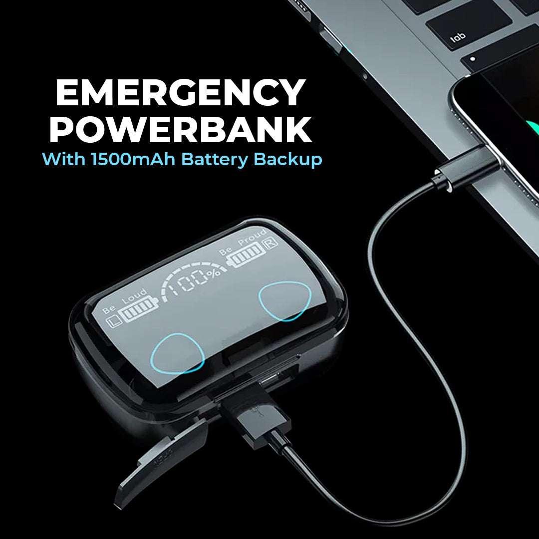Order TecSox Max 10 Bluetooth Earbuds | Emergency Power Bank