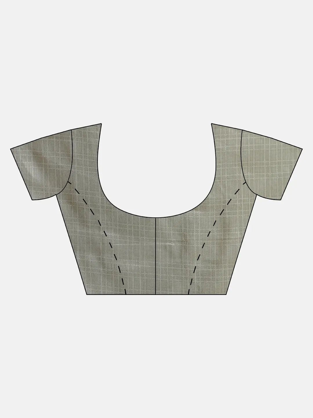 Maheshwari Floral Printed Saree With Solid by My Store