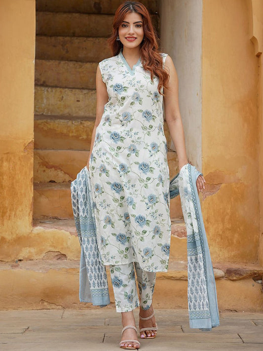 Summer Collection Cotton Kurta Set