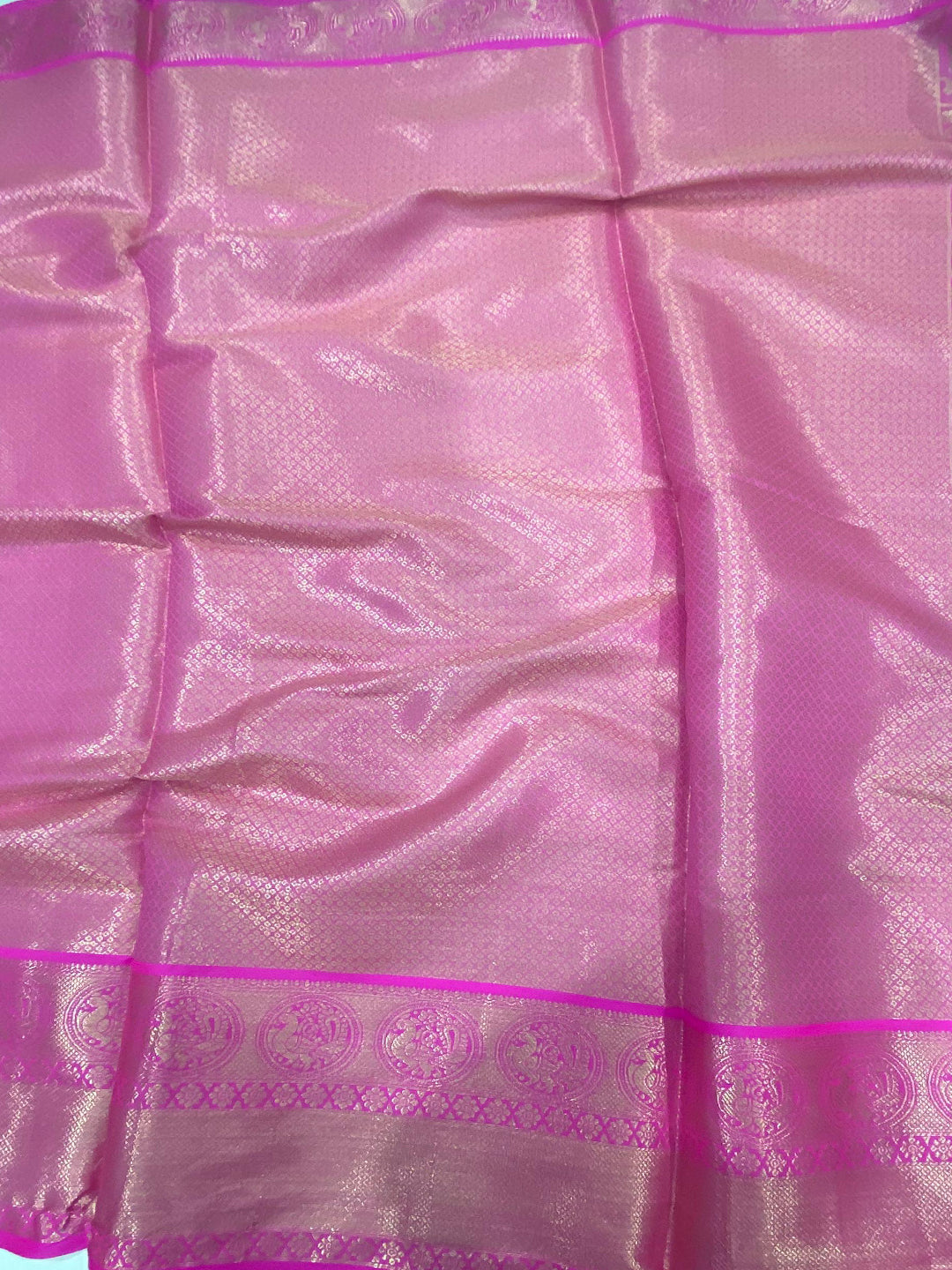 Aqua Floral Zari Banarasi Kanjivaram Silk Saree
