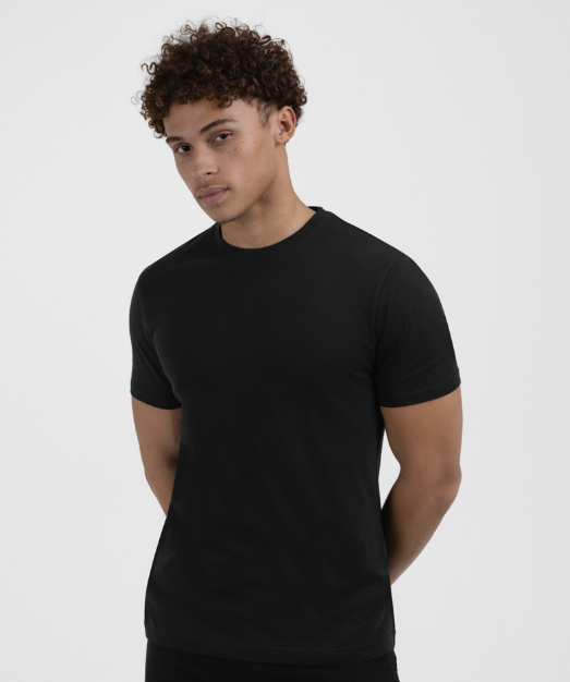 Navy, White & Black 3 Pack Short Sleeve T-Shirts