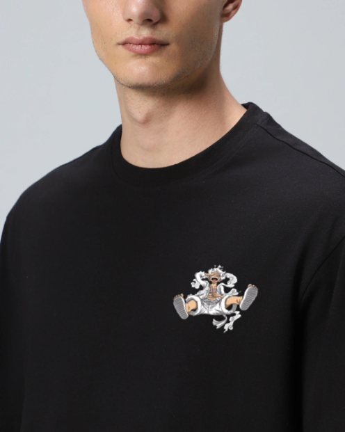 Nika Gear 5 Black Oversized T-shirt