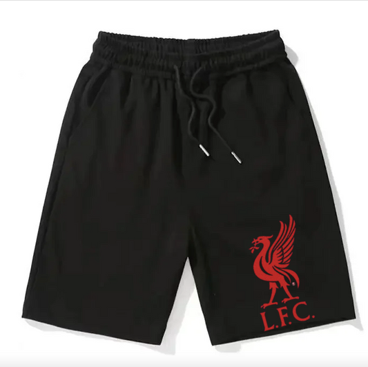 Men's Black LFC Oversized Shorts
