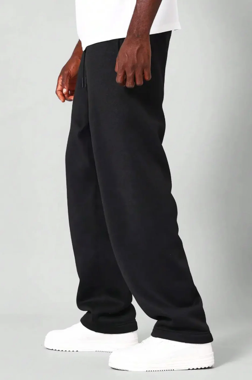 Classic Straight Fit Joggers Black