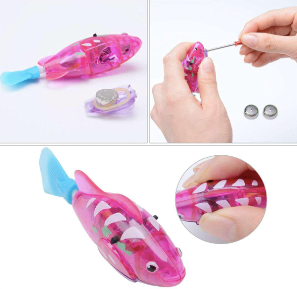 TecMarx LED Robot Fish Toy