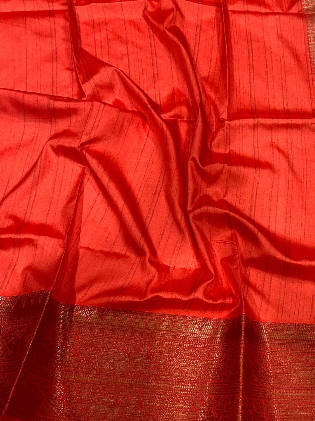 Elegant Kanchi Zari Kalamkari Silk Saree