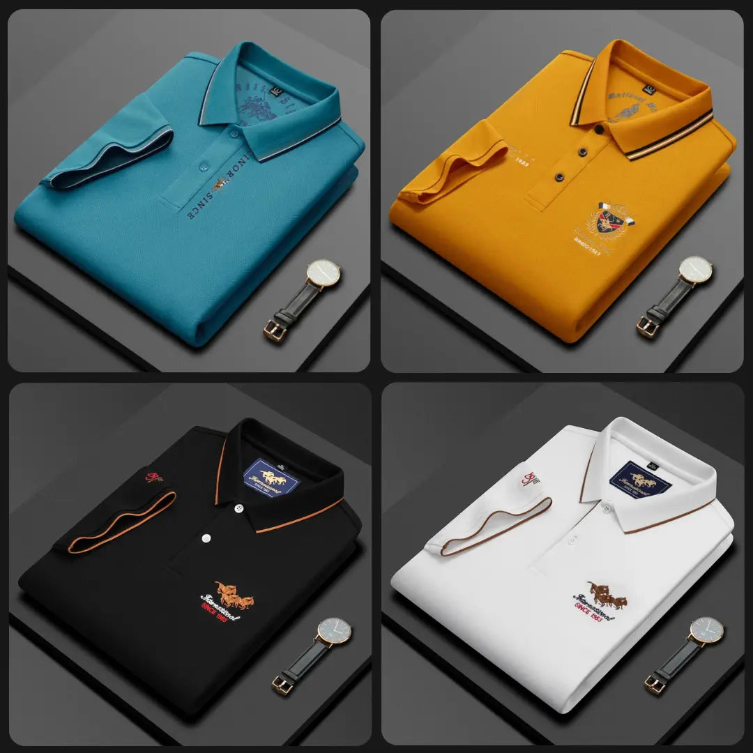 Premium Polo T-shirt ( Pack of 4 ) Xsmart World
