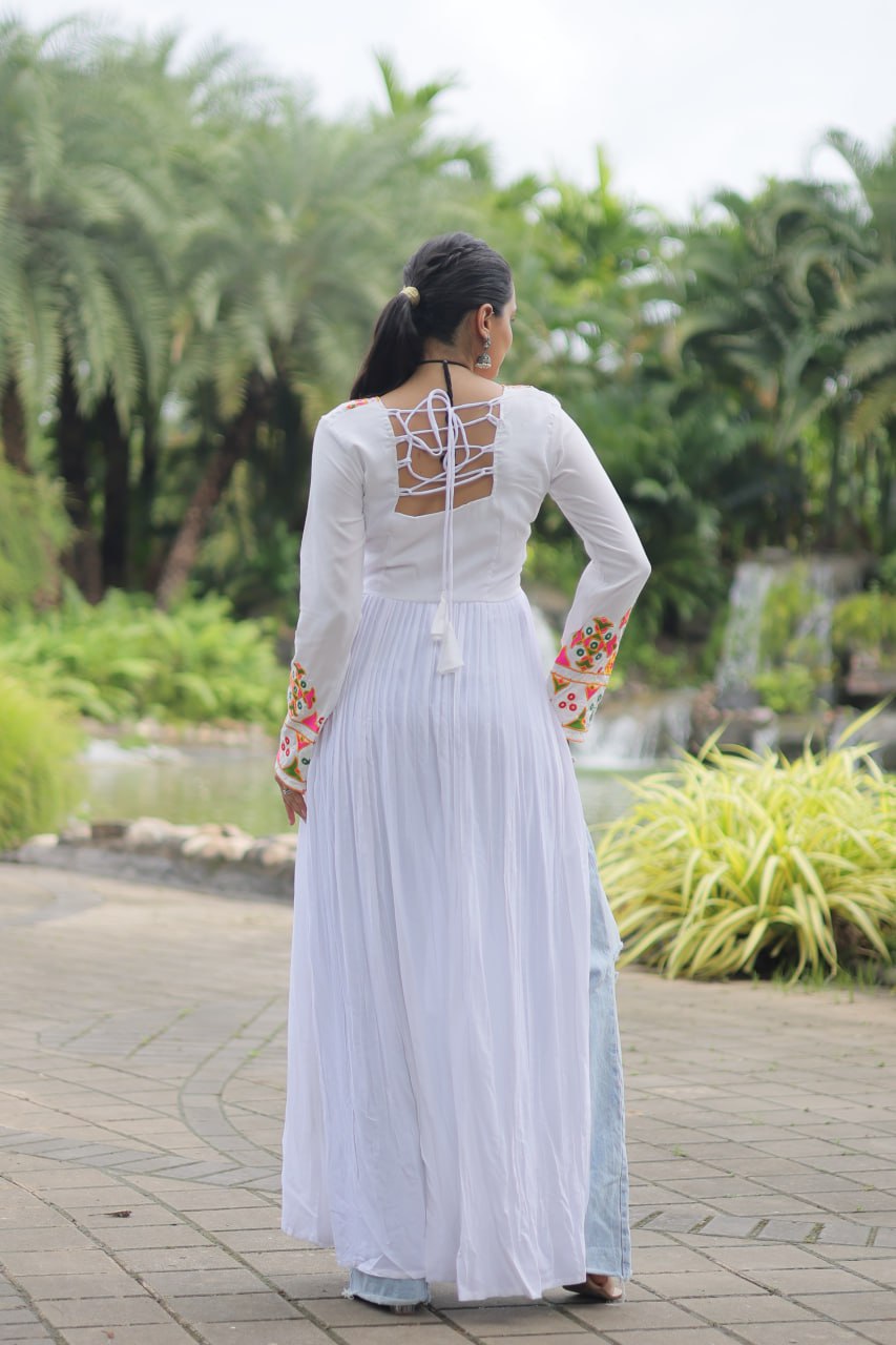 White Kurta For Women