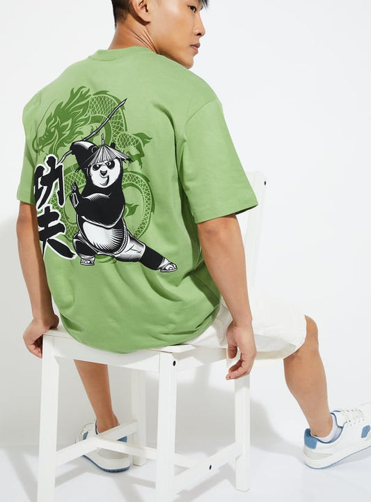 Crazybee Oversize Tshirt -Pista Panda