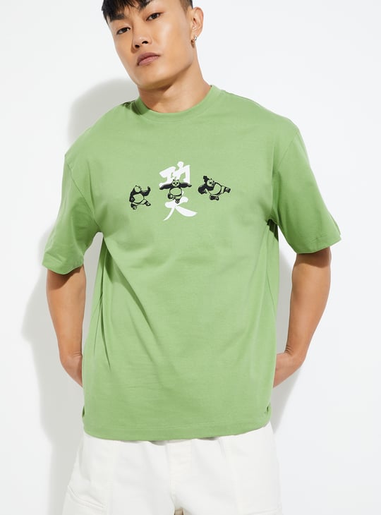 Crazybee Oversize Tshirt -Pista Panda