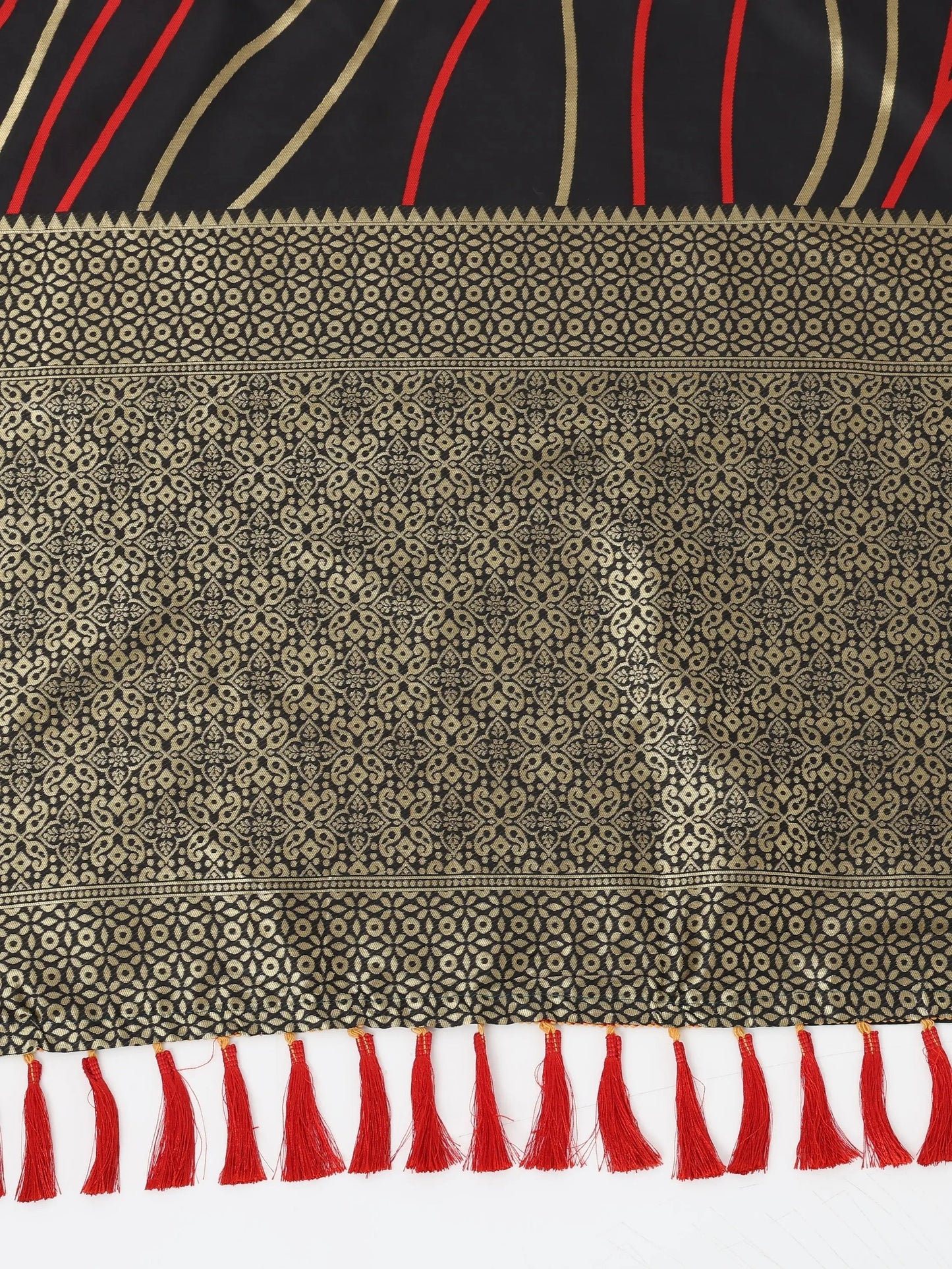 Banarasi Katan Silk Zari Design Festive Wear Saree by My Store