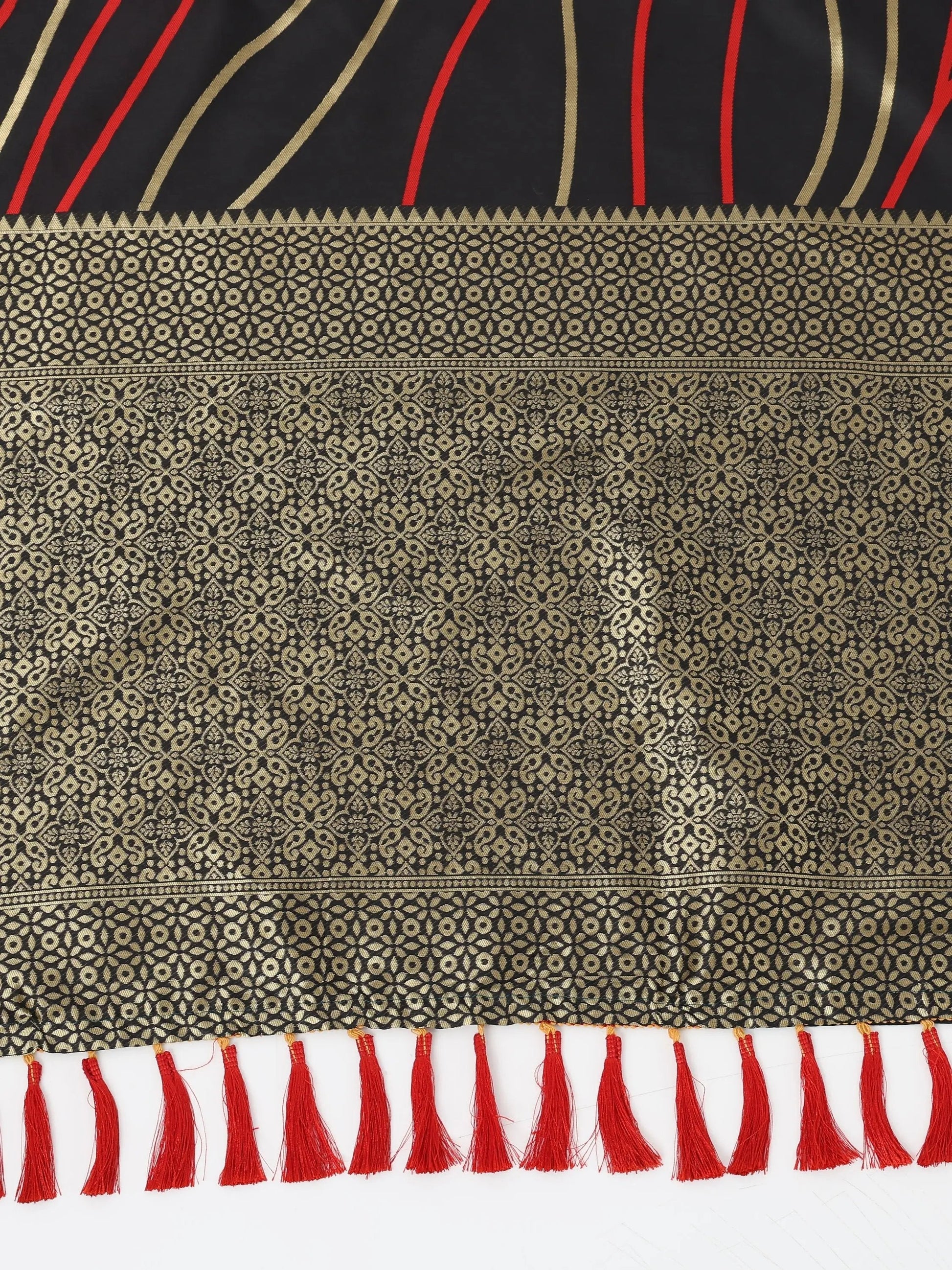 Banarasi Katan Silk Zari Design Festive Wear Saree by My Store