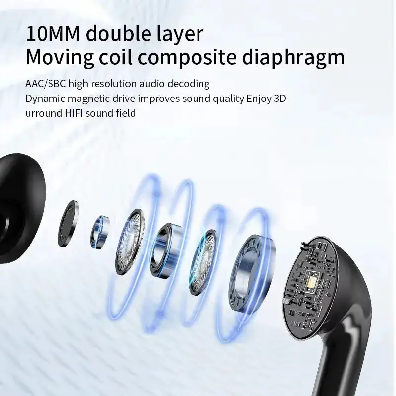 High Quality Factory Price X08 JL BT 5.4 Wireless Earbuds Custom logo In-ear Tws Gaming Earphone My Store