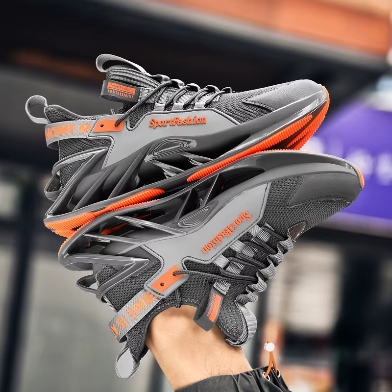All-match Men's Blade Running Shoes Breathable Sneakers Jogging Shoes Fashion Sports Shoes Training Zapatillas by My Store