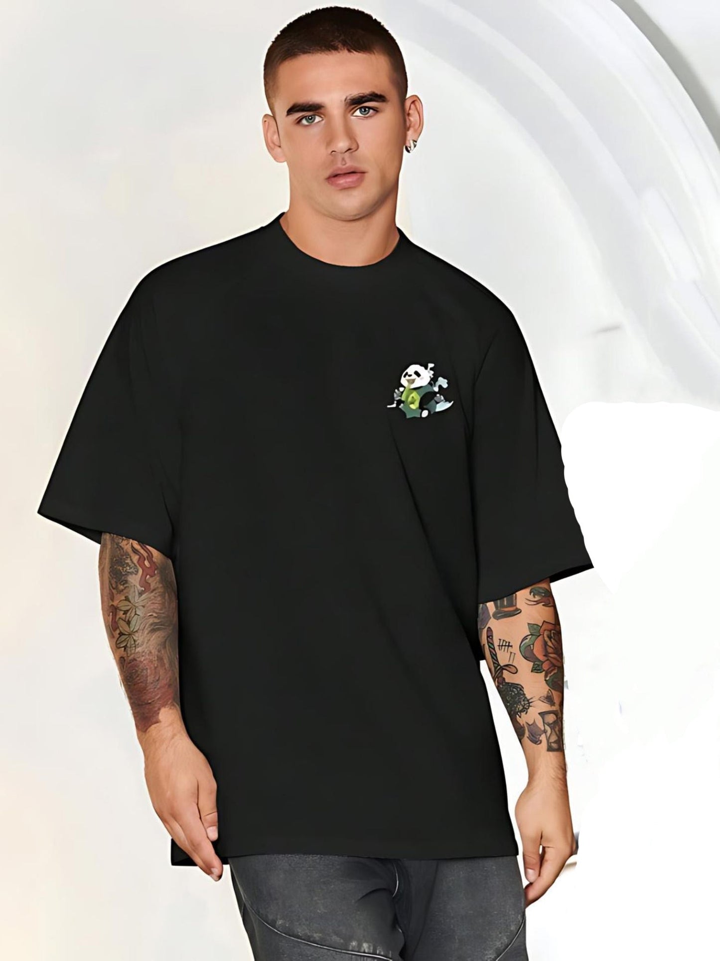 Oversized T shirt Oversized T shirt for mens - PandaCool