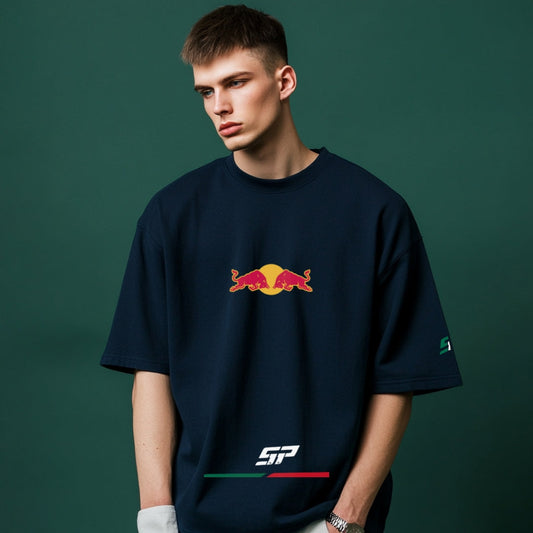 Checo Perez Oversize Navy Blue T-shirt