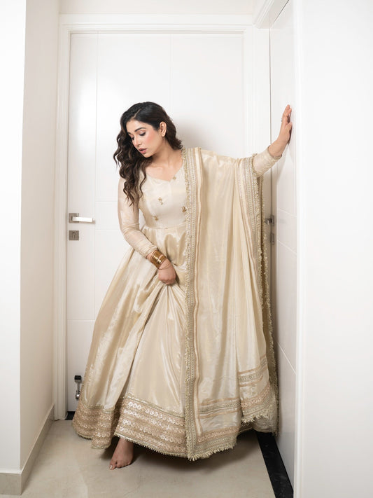 Elegant Anarkali Gown Set – Perfect for Weddings & Diwali by My Store